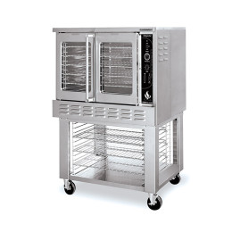American Range MSDE-1 Majestic Series Heavy Duty Single Deck Standard Depth Manual Control Solid Doors Electric 4 Burners Oven