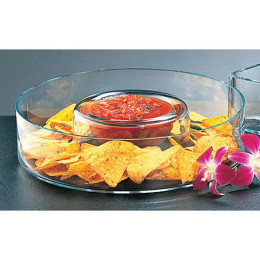 Badash Crystal Manhattan Chip and Dip