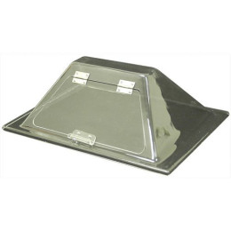 Benchmark 64020 Sneeze Guard for 20 Dog Roller Grill