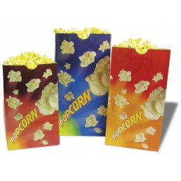 Benchmark USA 85 oz Popcorn Butter Bags Blue 100/CS