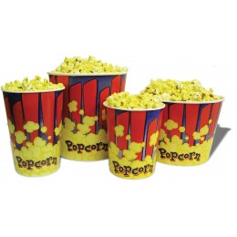 Benchmark USA 85 oz Popcorn Tubs 50/CS
