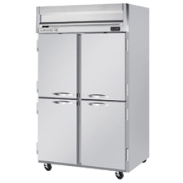 Beverage Air HFPS2-1HS Horizon Series Half-Solid Door Freezer, 49 cu. ft.