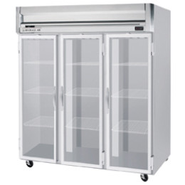Beverage Air HRS3-1G Horizon Series Glass Door Refrigerator, 74 cu. ft.