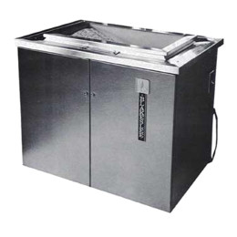 Blakeslee BB-1224 Silverware/Flatware Burnisher 48 Dozen Capacity 2 Gallon Compound Tank 1.5hp