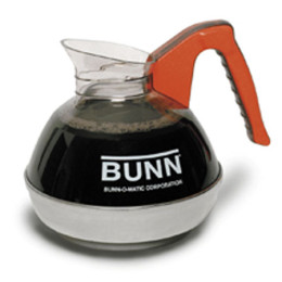 Bunn 06101.0124 64oz Easy Pour Decanter Orange Handle 24/CS