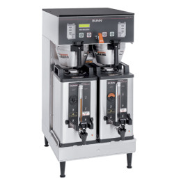 Bunn 33500.0001 Dual Soft Heat DBC Brewer with Funnel Locks