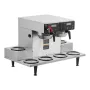 Bunn 38700.0015 Axiom 0/6 Twin 12 Cup Automatic Coffee Brewer 6 Lower Warmers 208/240V