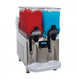 Bunn 58000.0002 ULTRA-2 HP Ultra Gourmet Ice Frozen Drink Machine with 2 - 3 gal Bowls Sliver