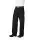 Chef Works PSERBLKXS Mens Professional Series Chef Pants Black XS