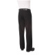 Chef Works PSERBLKXS Mens Professional Series Chef Pants Black XS