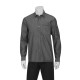 Chef Works SKL001BLK2XL Detroit Long-Sleeve Denim Shirt Black 2XL