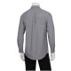 Chef Works SLMCH005GRY2XL Mens Chambray Shirt Gray 2XL