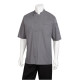 Chef Works VSSSGBC2XL Valais V-Series Chef Coat  Dark Gray 2XL