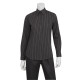 Chef Works W300CDAXL Women's Dress Shirt Onyx XL