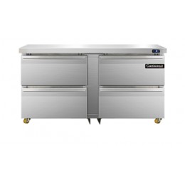 Continental DF60N-U-D Designer Line Undercounter Freezer with Four Drawers 60