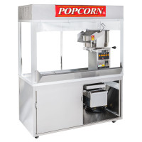 Cretors PR60D1E-5E10-X President 60oz SS Enclosed 5' Cabinet 208V