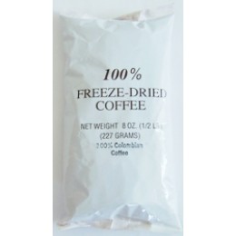 Colombian Freeze Dried Coffee 1 - 8oz Bag