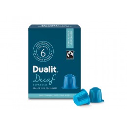 Dualit and Nespresso Campatible 15894 NX Decaf Espresso Capsules 60 Pack