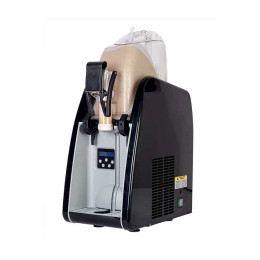 Elmeco QUICKCOFFEE 1 Quick Coffee Single Bowl Soft Ice Cream Dispenser Black