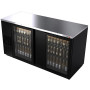 Fagor FBB-69G-N Glass Back Bar Cooler - 1014 Cans 69
