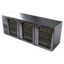Fagor FBB-95GS-N Glass Door S/S Back Bar Cooler - 1302 Cans