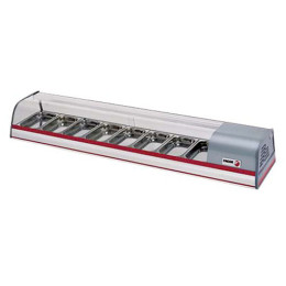 Fagor VTP-175 Glass Tapas Case - 8 Pans 68