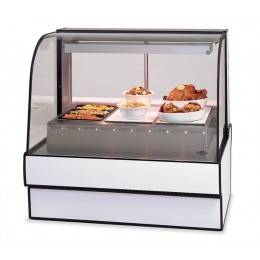 Federal CG5948HD Curved Glass Hot Deli Case 59