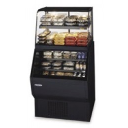 Federal CH3628RSS3SC Specialty Display Hybrid Merchandiser Refrigerated Self-Serve Bottom With Hot Service Top 36