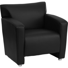 Flash Furniture 222-1-BK-GG Hercules Majesty Series Black Leather Chair