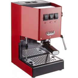 Gaggia RI9380/47 Classic Pro Espresso Machine, Cherry Red