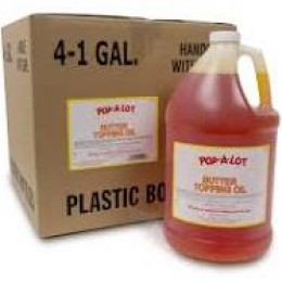 Gold Medal 2039 Pop-A-Lot Buttery Flavored Topping 4/1 Gallons