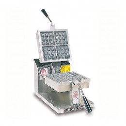 Gold Medal 5042-00-002 Belgian Waffle Baker Electronic Control, Non -Stick Coated, Removable Grid