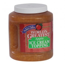 Gold Medal 5137CN Worlds Greatest Ice Cream Topping Apple 66oz 1/Can