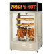 Gold Medal 5551-00 Small Humidified Cabinet Pizza or Pretzel Cabinet Single Door 120V