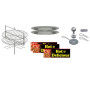 Gold Medal 5553-004 Large Combo Cabinet Kit for 5550-00 