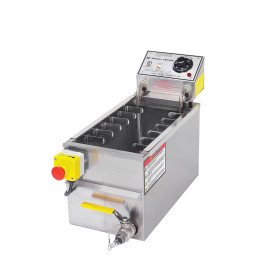 Gold Medal 8048D Small Corn Dog Fryer with Drain 208/240V