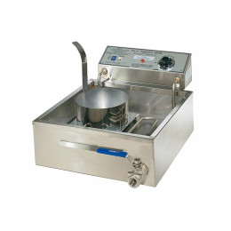 Gold Medal 8051D FW-9 Shallow Funnel Cake Fryer w/ Drain 120V