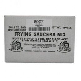Gold Medal 8027 Frying Saucer Mix 24-11oz Bags 