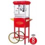Great Northern 83-DT6029 Foundation 8oz Popcorn Machine/Cart Red