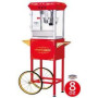 Great Northern 83-DT6029 Foundation 8oz Popcorn Machine/Cart Red