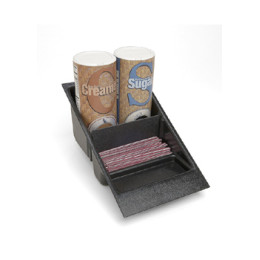 Grindmaster 3-Section Condiment Holder