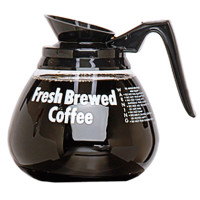 Grindmaster 98000 24-pack Black 64oz Glass Decanters