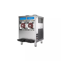 Crathco CR2502 Barrel Freezer 2-8.4qt Freezing Cylinder 2-8.4qt Hoppers Double Dispensers 208V 