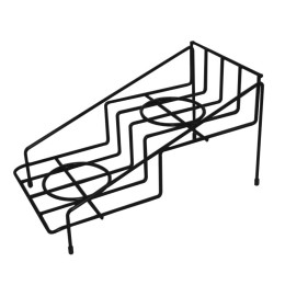 Grindmaster Black Decanter Rack