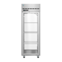 Hoshizaki PT1A-FS-FS Refrigerator, Single Section Pass Thru Upright, Full Stainless Door with Lock