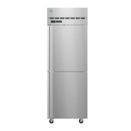 Hoshizaki PT2A-HS-HS Refrigerator, Two Section Pass Thru Upright, Half Stainless Doors with Lock