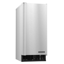 Hoshizaki AM-50BAK Air Cooled Undercounter Top Hat Cube Ice Machine with 27lb. Bin - 54lb Total