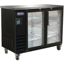 Ikon IBB49-2G-24 Back Bar Refrigerator with Swing Doors 49