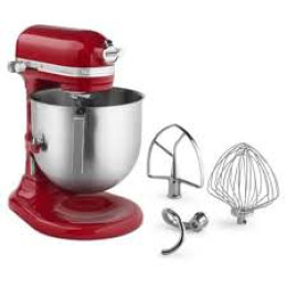 KitchenAid KSM8990ER Empire Red Commercial 8 Qt Bowl-Lift Mixer