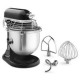 KitchenAid KSMC895OB Onyx Black Commercial 8 Qt Stand Mixer